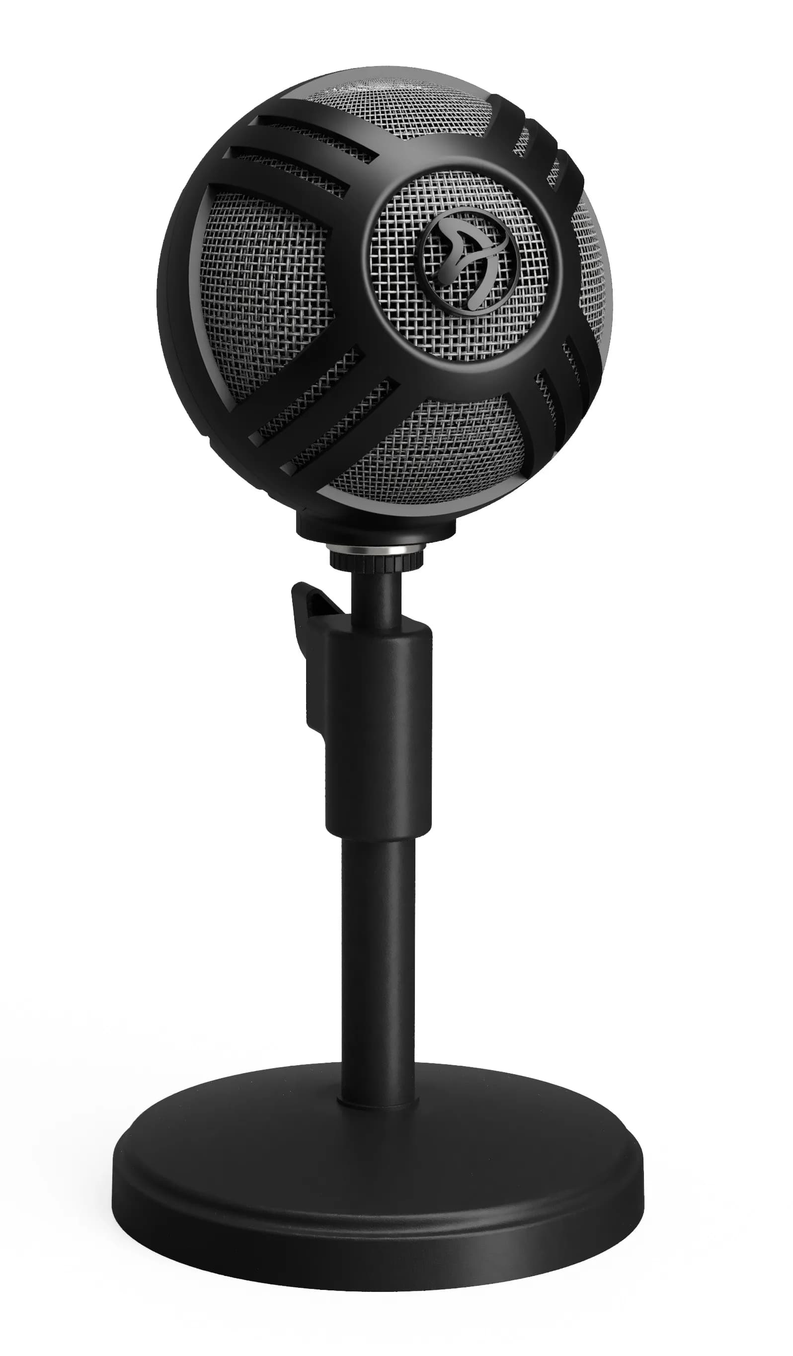 Arozzi Sfera Pro, USB, kondensaattori -mikrofoni, musta – AROZZI