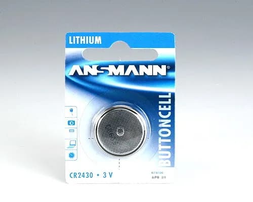 Lithium CR 2430, 3 V Battery – Ansmann