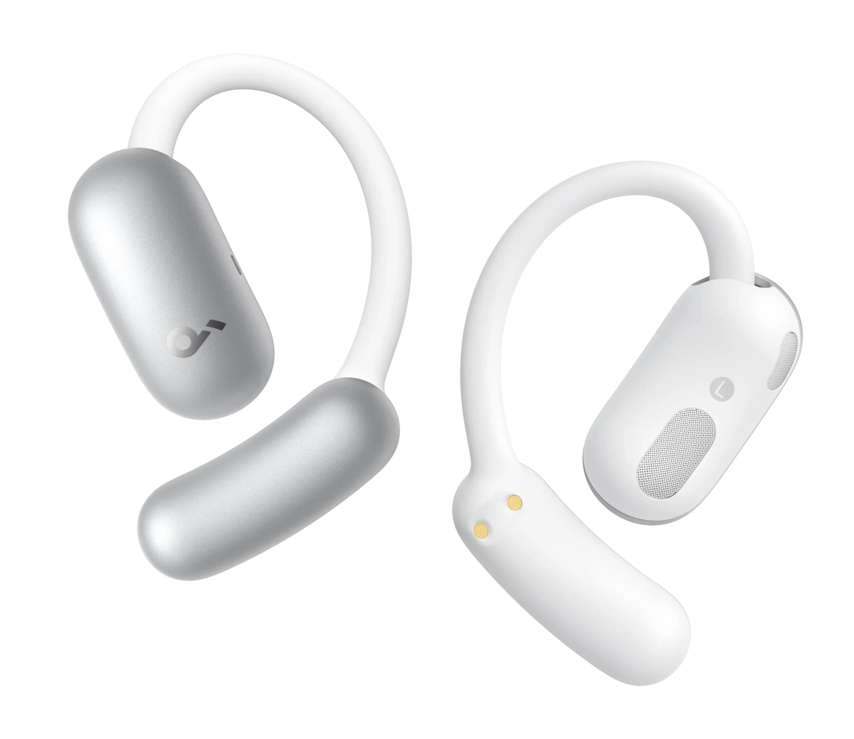 Anker Soundcore AeroFit 2 AI -langaton kuulokemikrofoni, valkoinen – Anker