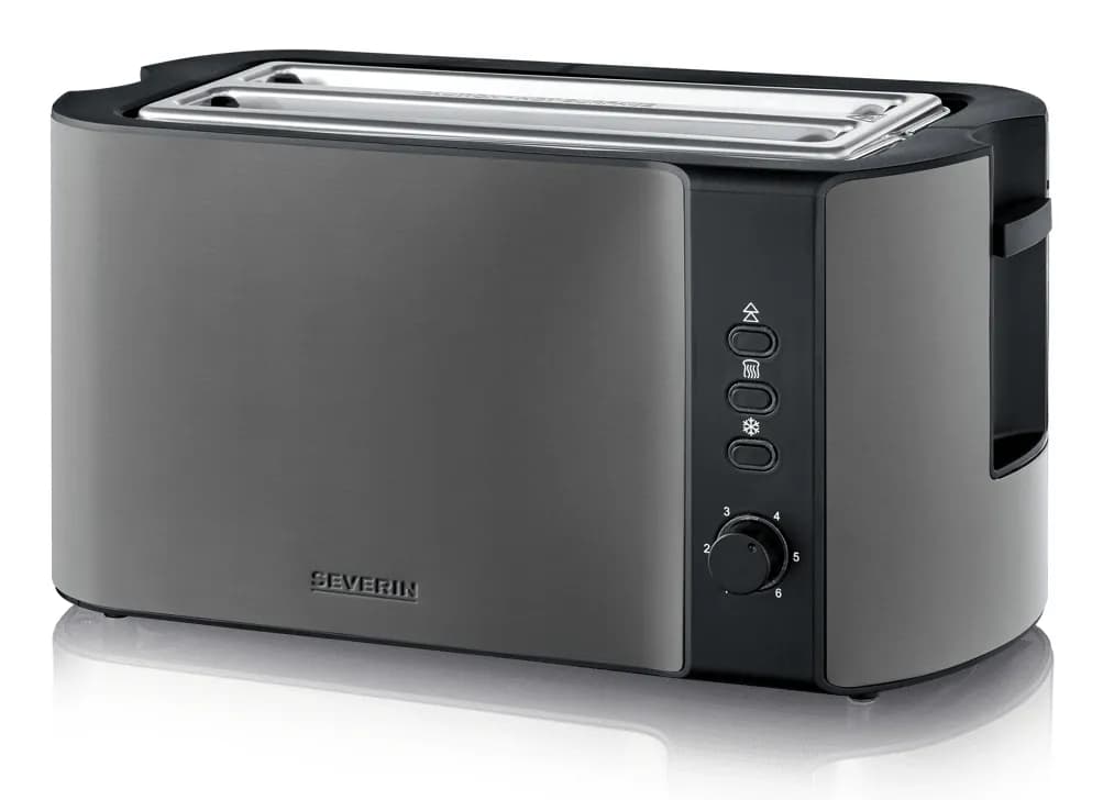 Severin AT9341 -leivänpaahdin, 4 viipaleita, Dark Inox – Severin