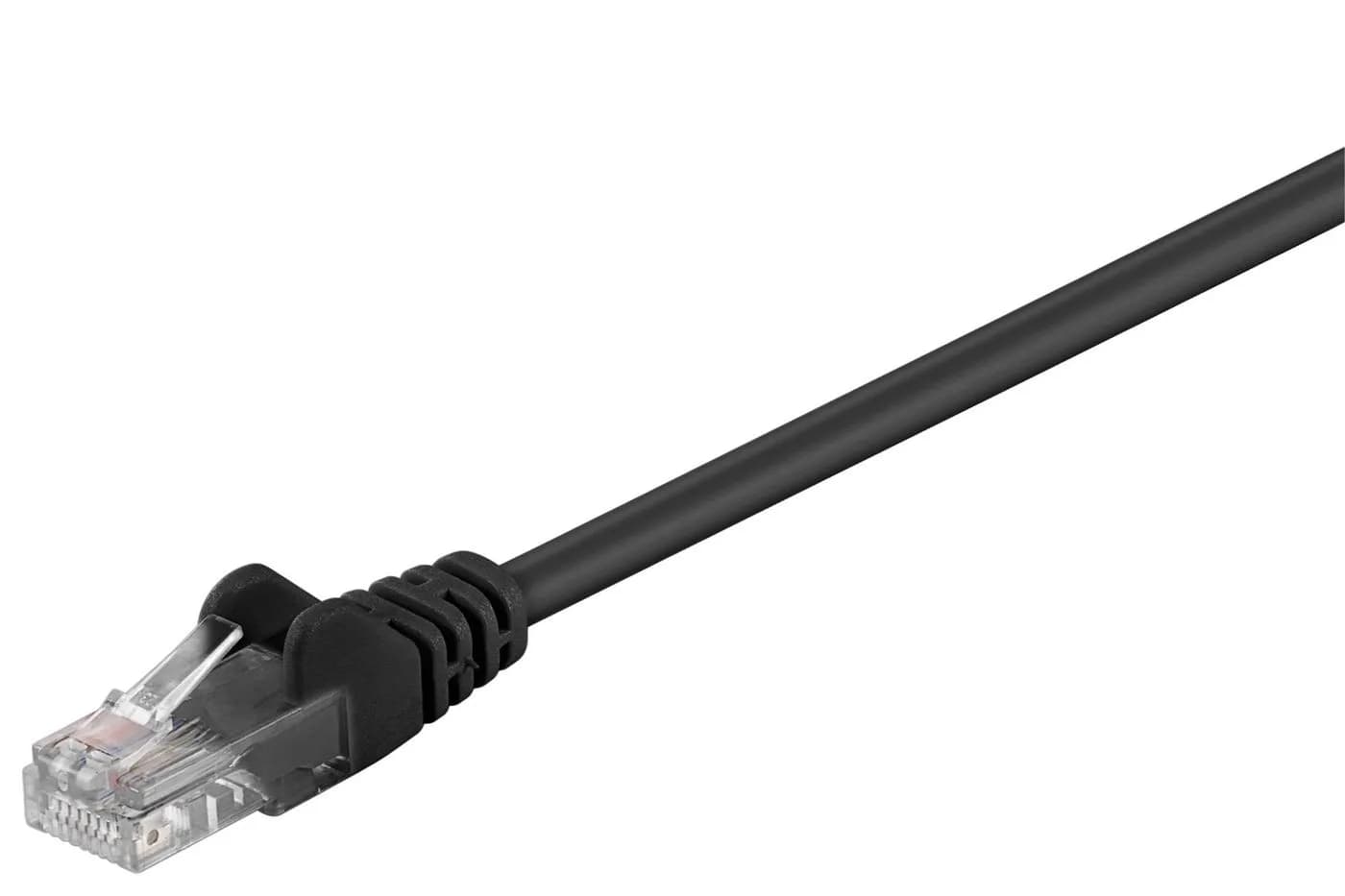 MicroConnect Cat5e UTP RJ45 20m -verkkokaapeli, musta – Microconnect