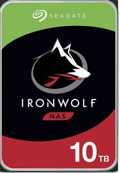 Seagate IronWolf 3.5" 10 Tt, 7200 RPM, 256 MB, SATA III -kovalevy (NAS) – Seagate