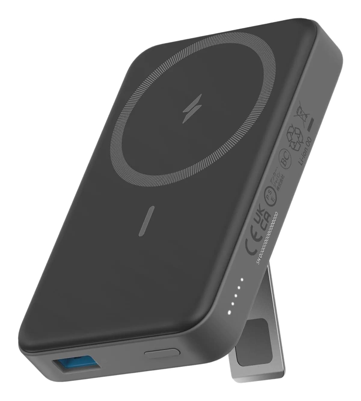 Anker 633 Magnetic wireless Power Bank 10000mAh -varavirtalähde, Musta – Anker
