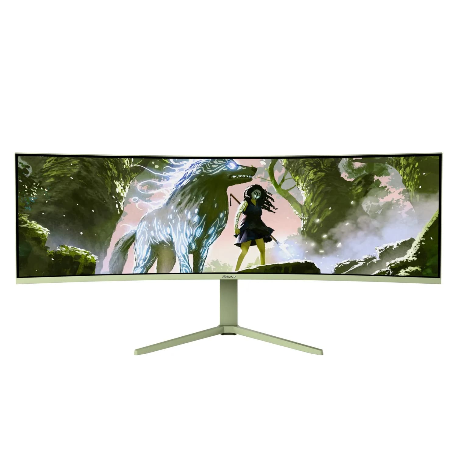 Arozzi Nova 49" DQHD, VA -kaareva pelinäyttö, USB-C hub – AROZZI