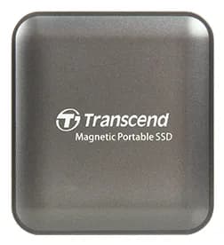 Transcend ESD420C 1 Tt USB 3.2 Gen 2x2 (USB-C) -ulkoinen SSD, iskunkestävä, laitteistosalaus, salasanasuojaus, harmaa – Transcend