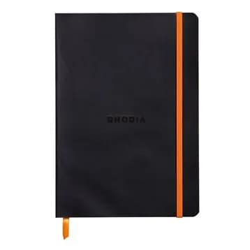 Rhodiarama soft A5 black dot ivory – RHODIA