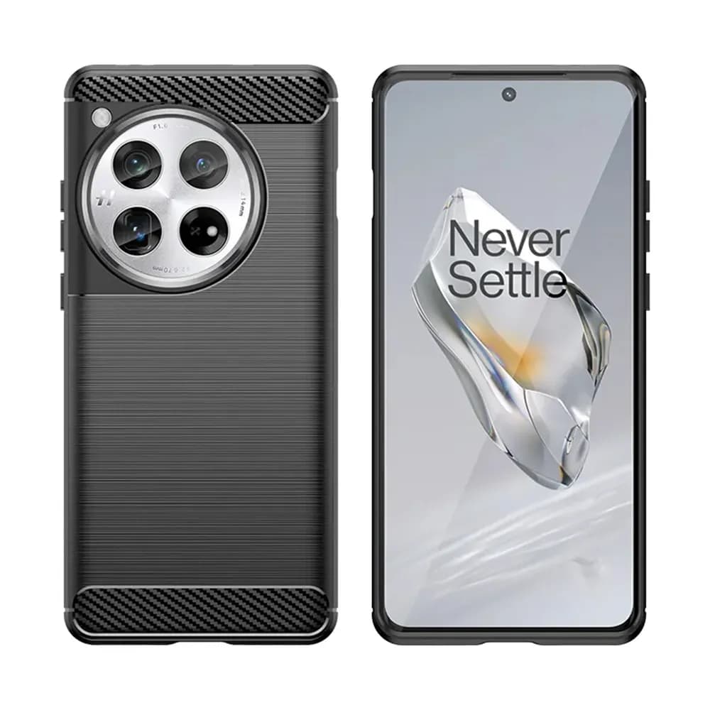 Insmat Carbon & Steel OnePlus 12 -suojakuori – Insmat