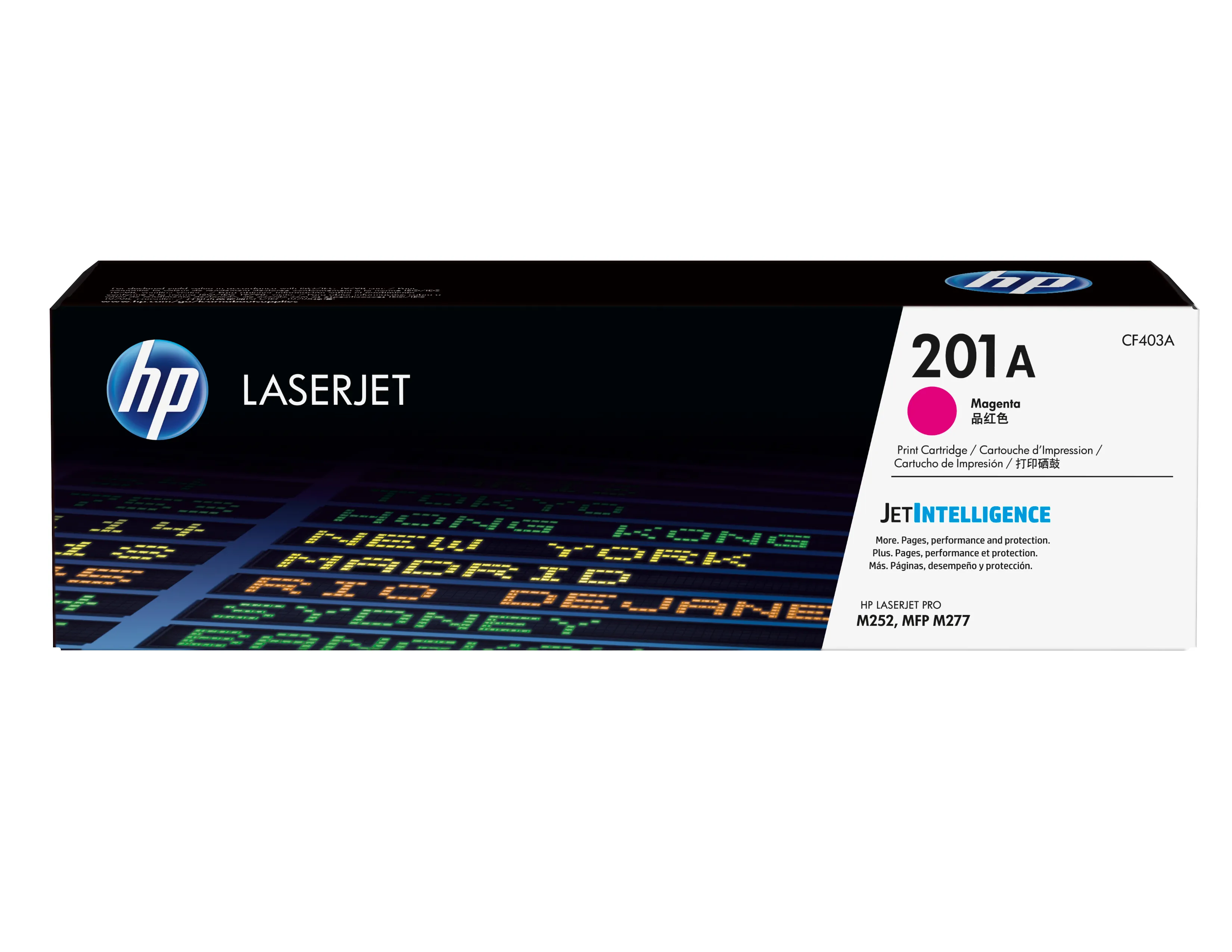 HP 201A CF403A-laservärikasetti, magenta – HEWLETT-PACKARD
