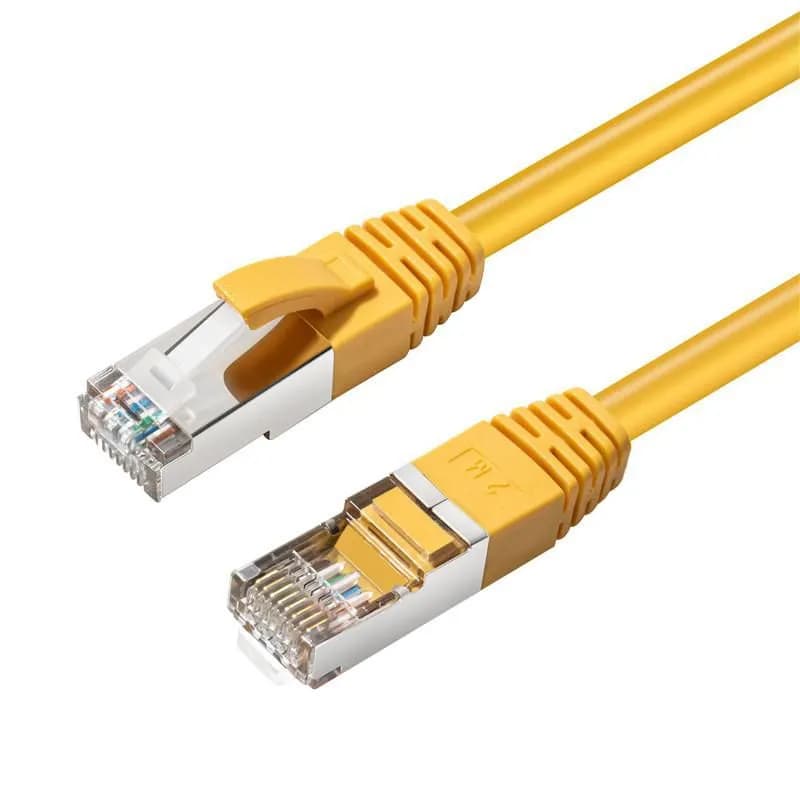 MicroConnect Cat6 S/FTP RJ45 10m -verkkokaapeli, keltainen – Microconnect