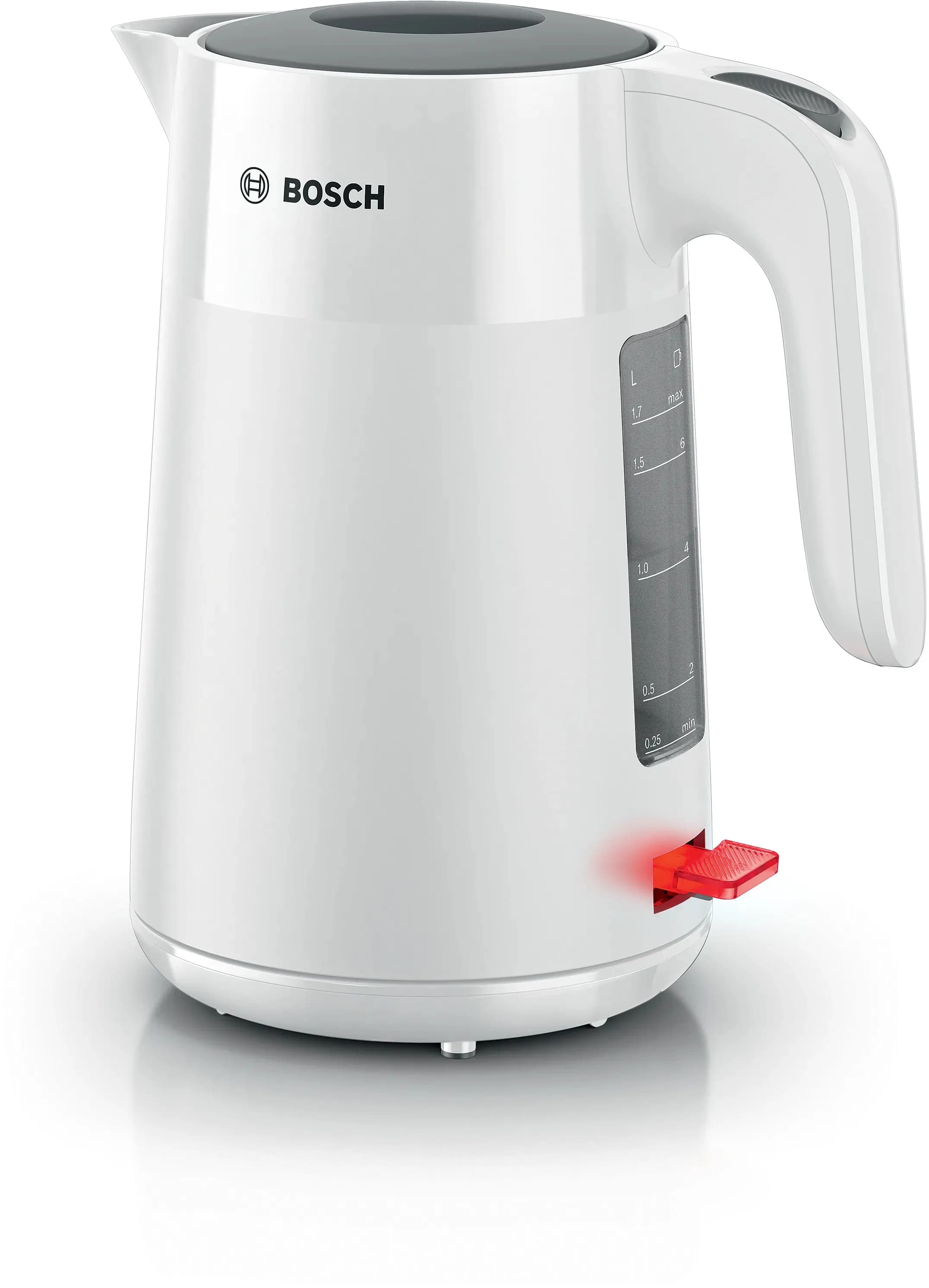 Bosch MyMoment TWK2M161 -vedenkeitin, 1,7 l, 2400 W, valkoinen