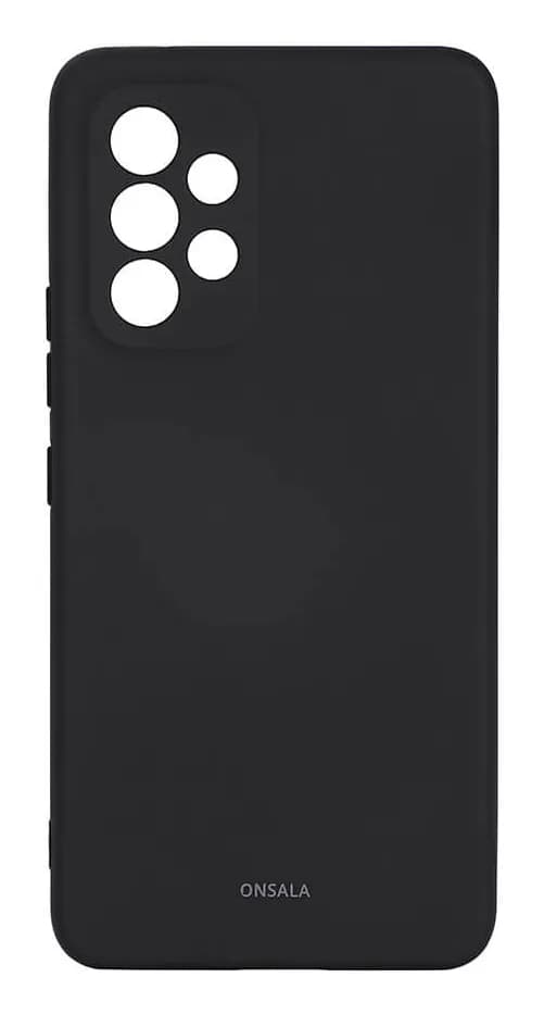 ONSALA Suojakuori Silikooni Black - Samsung A53 – Onsala