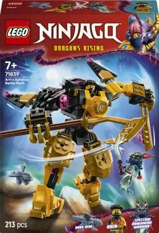 LEGO NINJAGO Arinin spinjitzu-taistelurobotti 71839 – LEGO