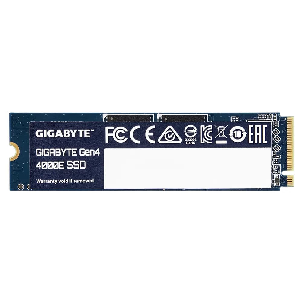 GIGABYTE Gen4 4000E 500 Gt M.2 PCIe 4.0 NVMe -SSD-levy – Gigabyte