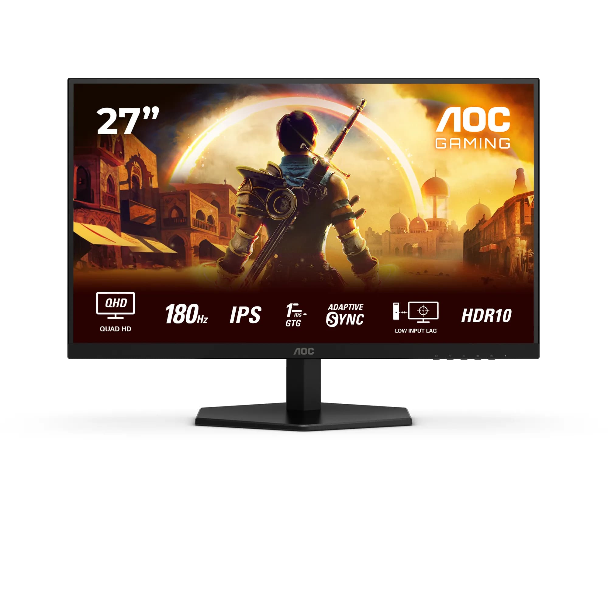 AOC Q27G42XE 27" QHD, Fast IPS -pelinäyttö – AOC