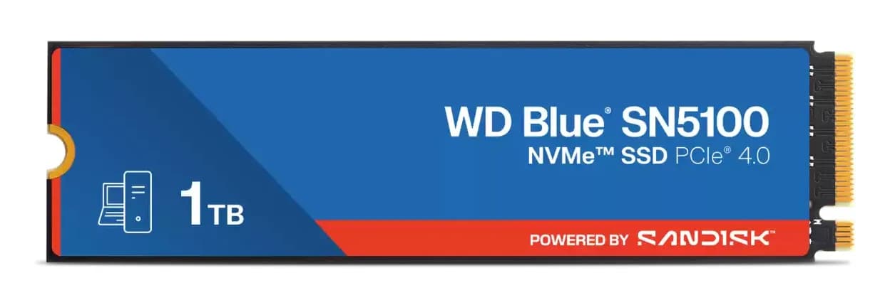 WD Blue 1 Tt M.2 PCIe 3.0 NVMe -SSD-levy – WESTERN DIGITAL