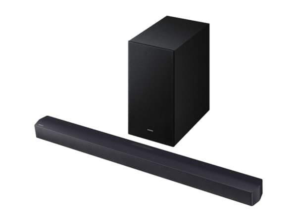 Samsung HW-B450F, 2.1, Dolby Audio soundbar -äänijärjestelmä, langattomalla subwooferilla, musta – Samsung