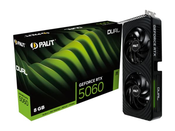 Palit GeForce RTX 5060 Dual 8 Gt -näytönohjain