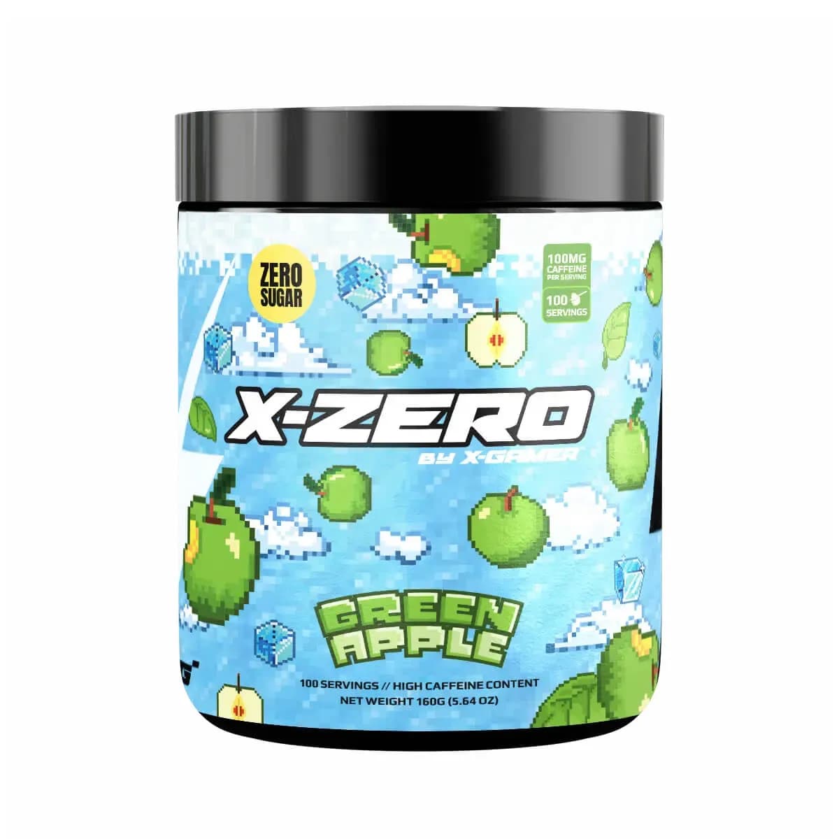 X-GAMER X-Zero 160 gram Green Apple – X-GAMER