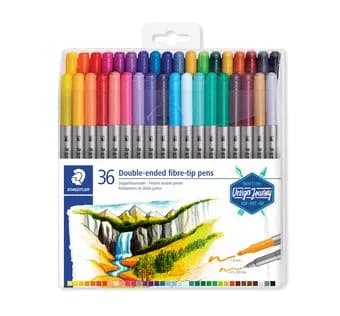 Double-ended fibre tip pens (36) – STAEDTLER
