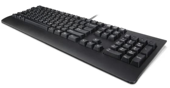 Lenovo Preferred Pro II USB -ergonominen näppäimistö, musta – Lenovo