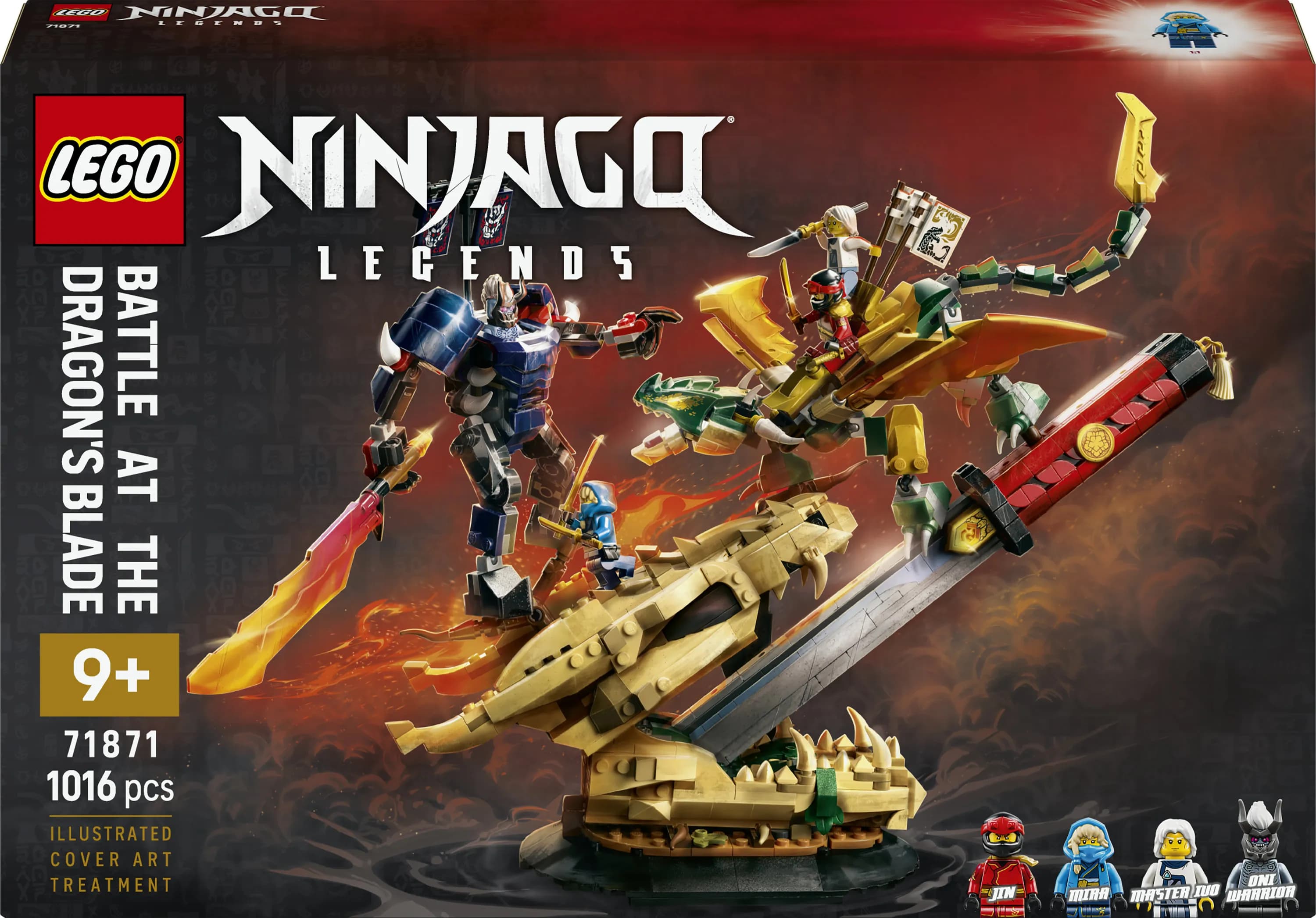 LEGO NINJAGO Taistelu lohikärmeen miekalla 71871