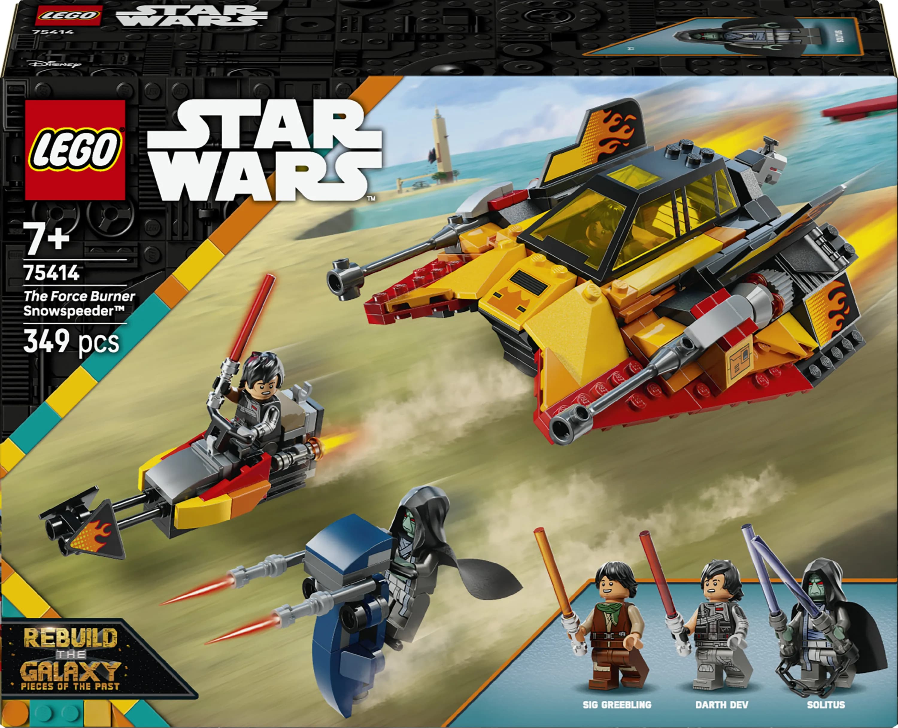LEGO Star Wars Force Burner - lumikiituri 75414 – LEGO