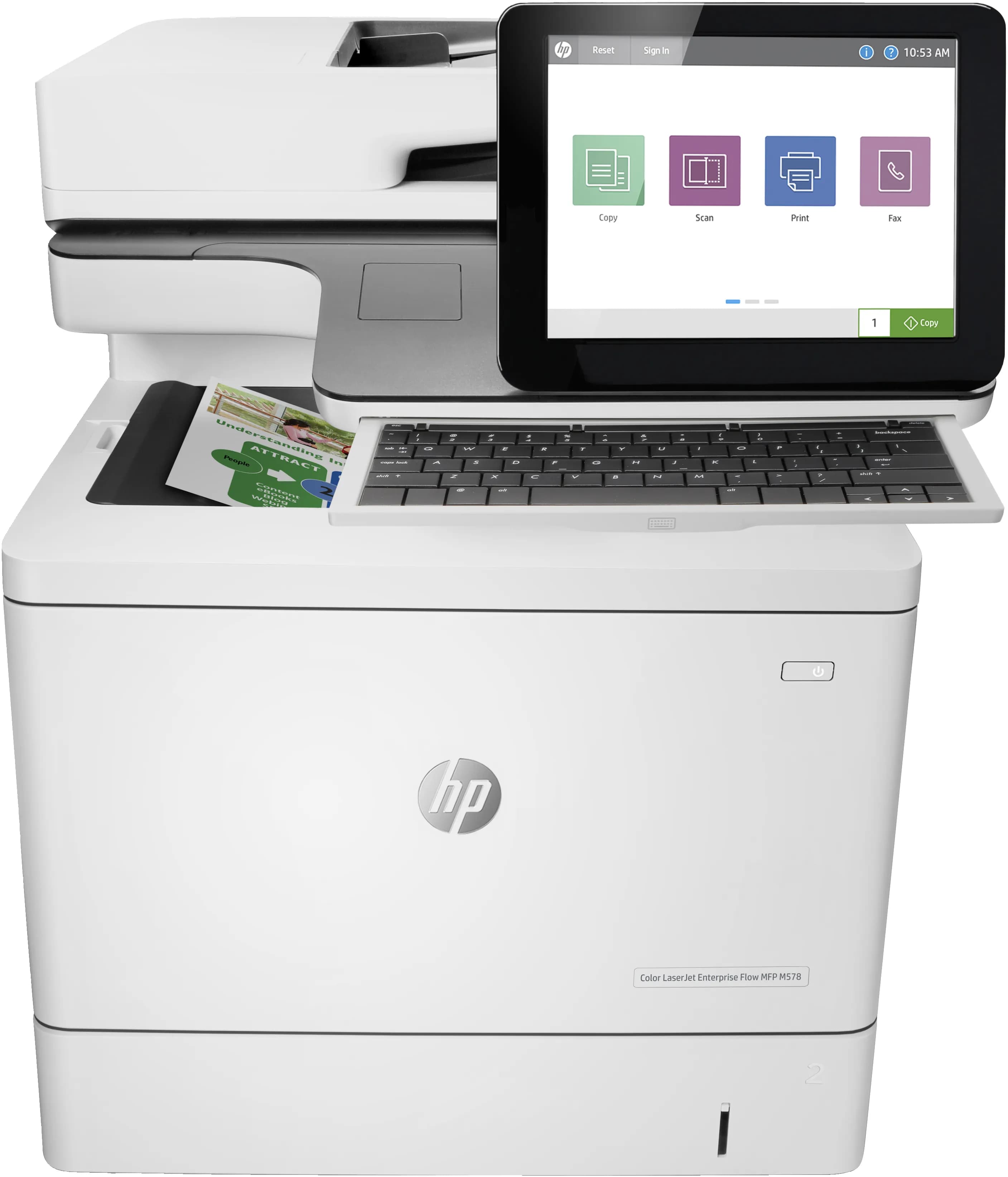 HP LaserJet Clr Ent Flw MFP M578c Prntr