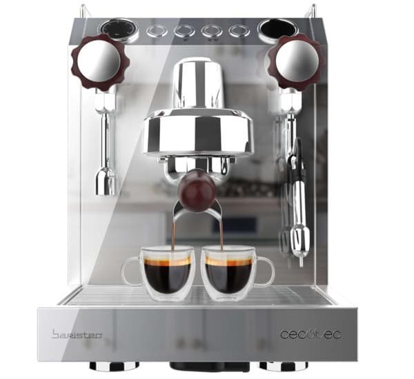 CECOTEC Baristeo Classic -manuaalinen espressokone, ruostumaton teräs