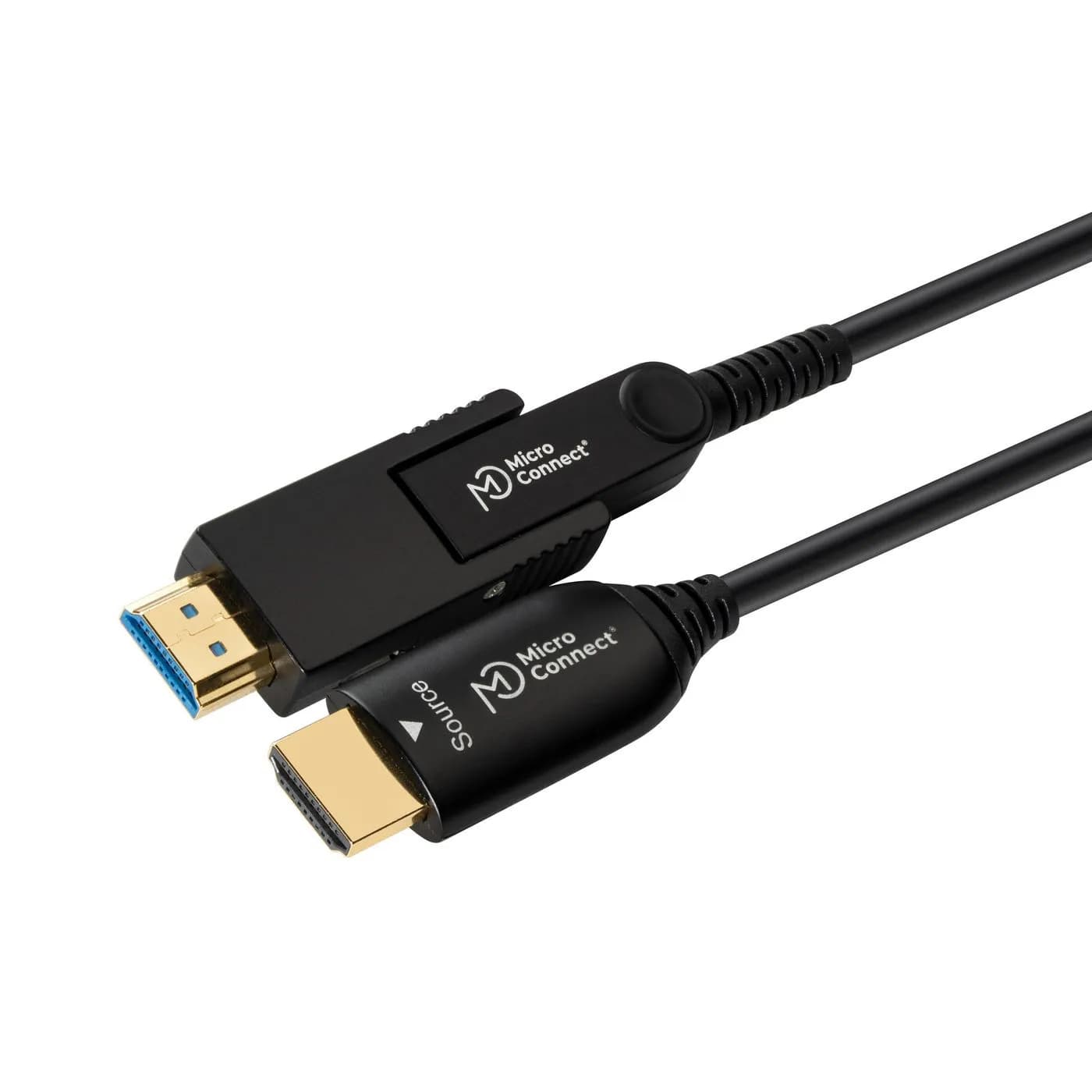 HDMI 2.0 -kaapeli jossa Ethernet, 40 m, musta
