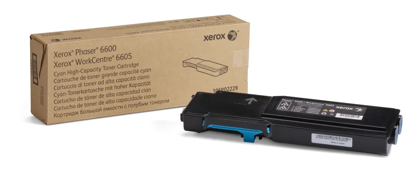 Xerox 106R02229 XL-laservärikasetti, syaani – Xerox