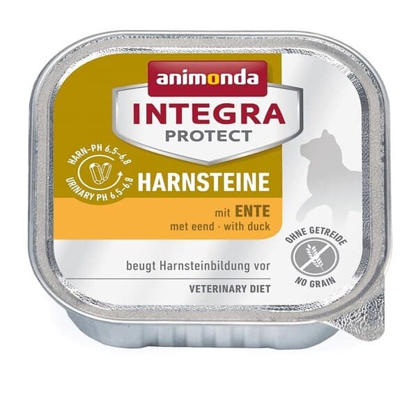 Animonda Integra Protect Urinary Oxalate Stones with Duck, Kissan märkäruoka, Adult, 100 g – Animonda