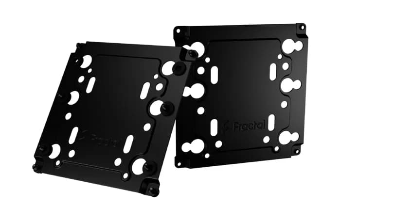 Fractal Design Universal Multibracket Type A (FD-A-BRKT-003) HDD/SSD-kiinnike, 2,5" / 3,5", 2 kpl, musta