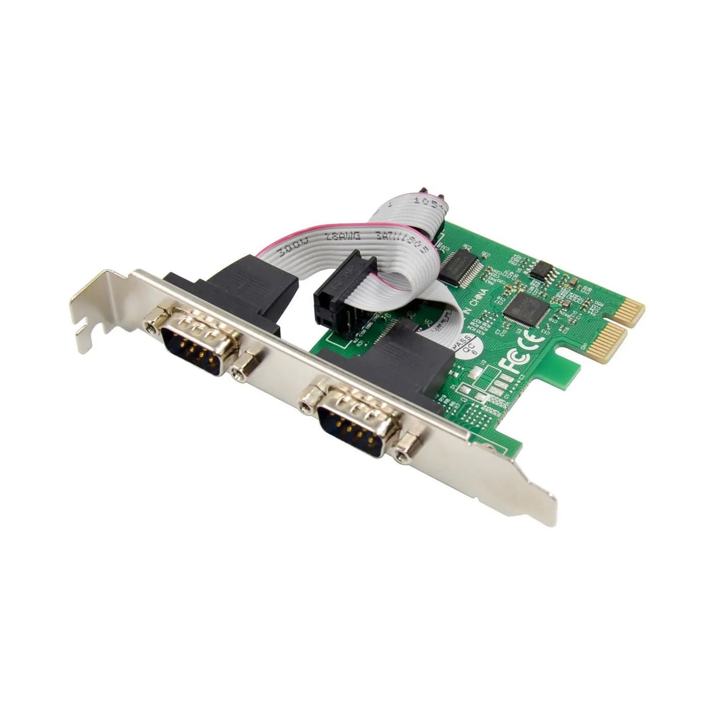 2 Port Serial PCIe card – Microconnect
