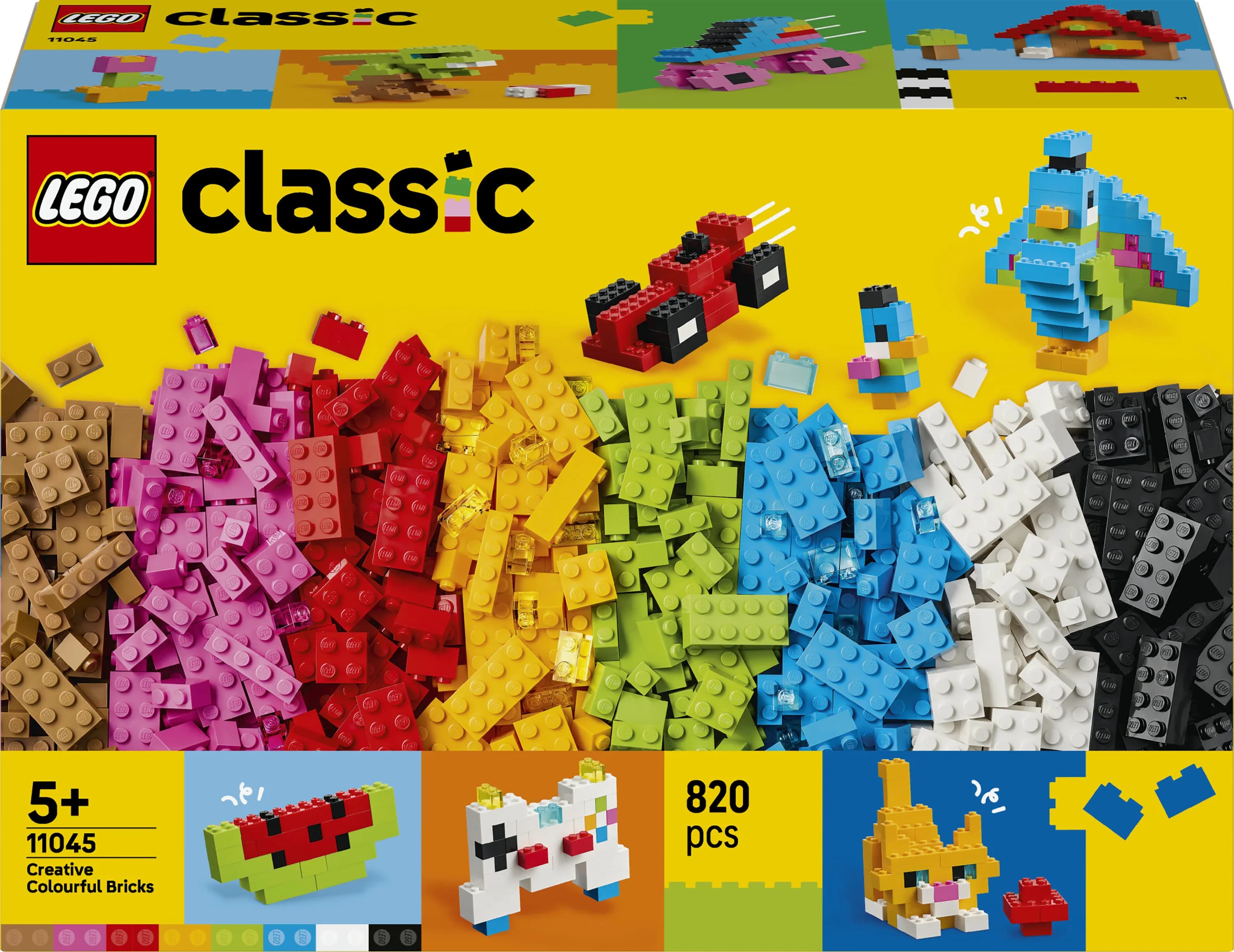 LEGO Classic Luovat värikkäät palikat 11045