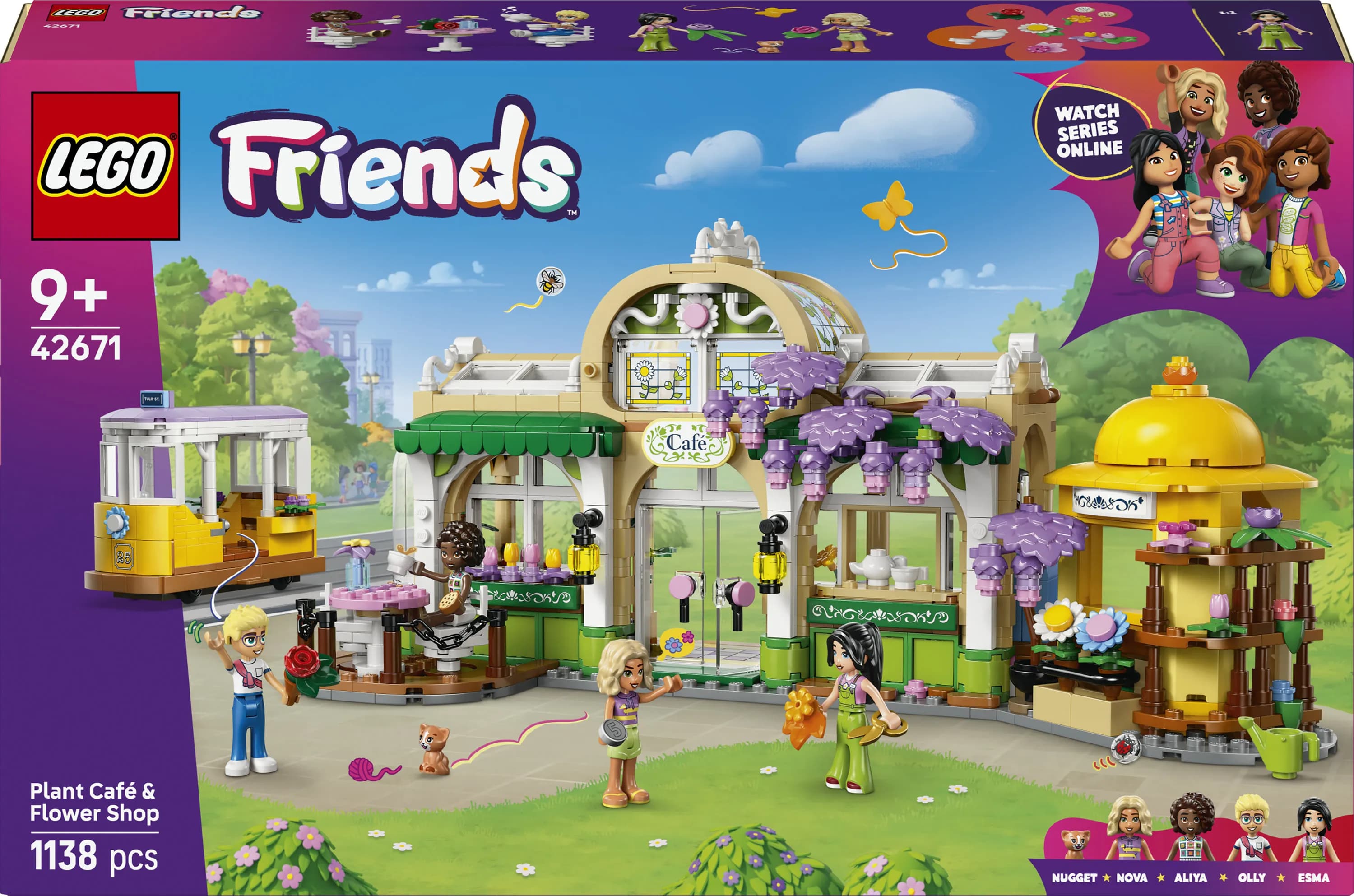 LEGO Friends Kasvikahvila ja kukkakauppa 42671 – LEGO