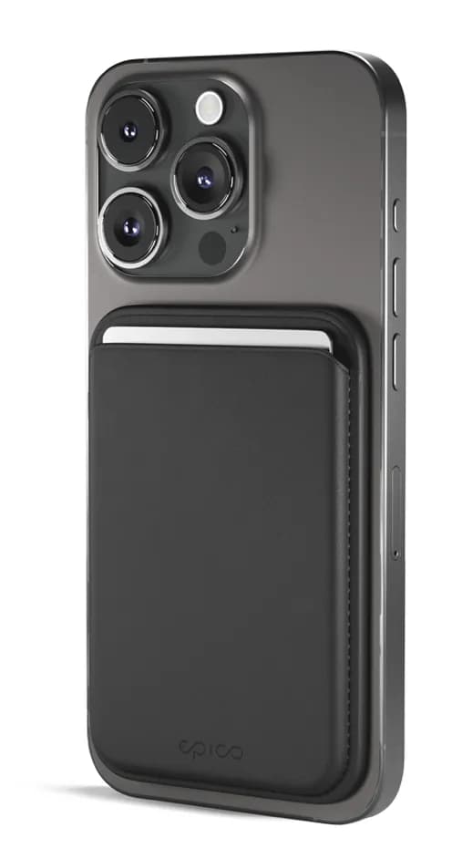 Epico Mag+ Leather Wallet - black – EPICO