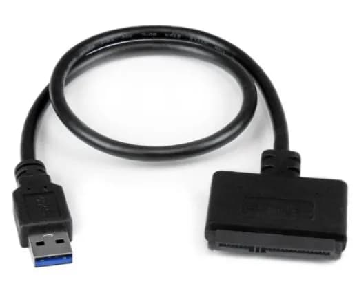MicroConnect USB 3.0 → 2,5" SATA HDD/SSD -sovitekaapeli, 30 cm, musta