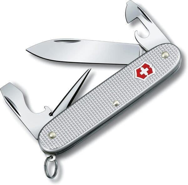 Victorinox Pioneer Alox Striate -taskumonitoimityökalu, harmaa, 93 mm – Victorinox