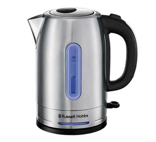 Russell Hobbs Quiet -vedenkeitin, 1,7 l, 2400 W, ruostumaton teräs – Russell Hobbs