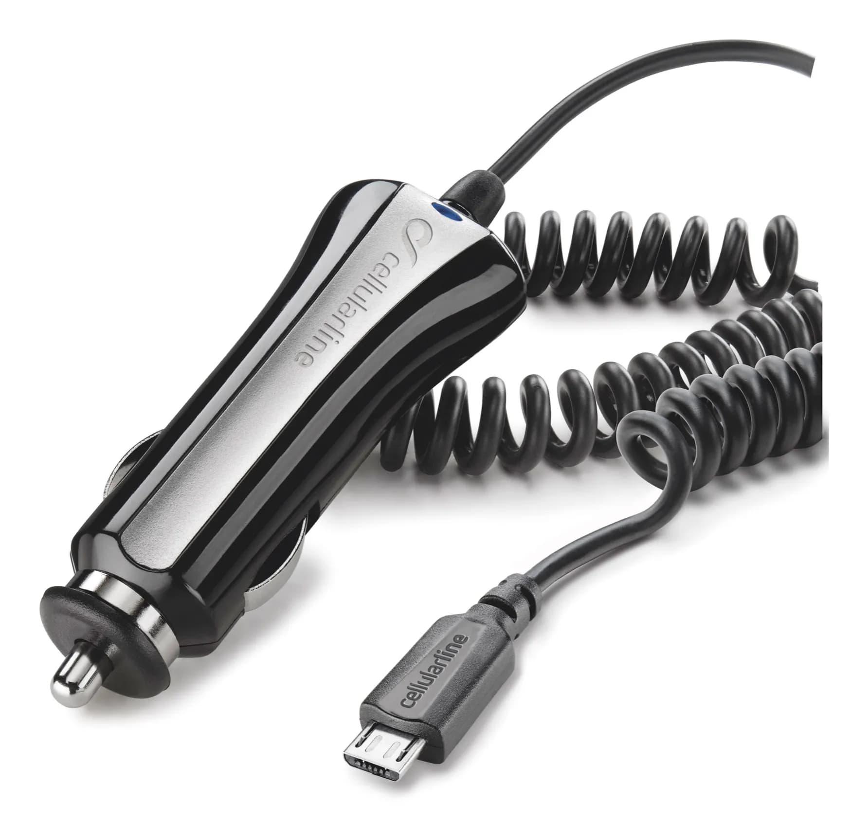 CELLULARLINE CAR CHARGER MICROUSB 2A 5V 10W BLACK – CELLULAR LINE