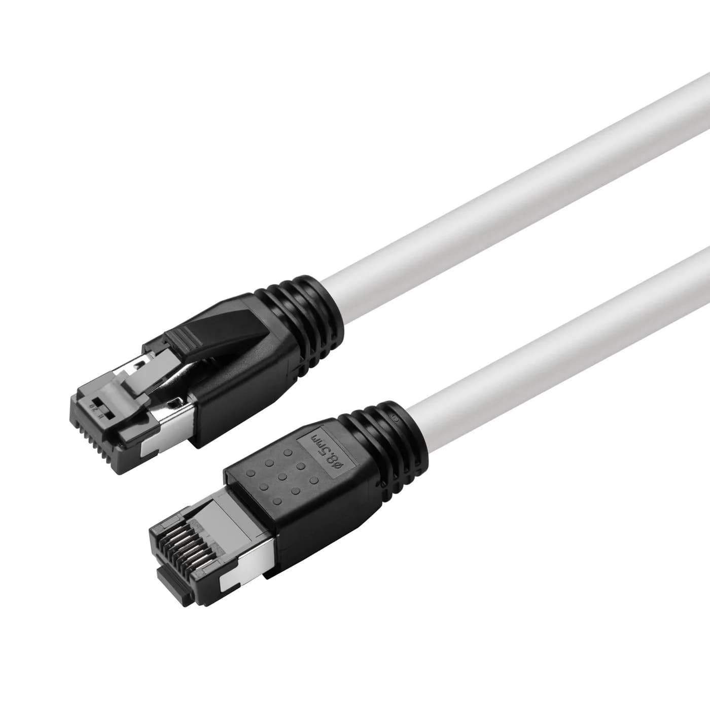MicroConnect Cat8.1 S/FTP RJ45 1.5m -verkkokaapeli, valkoinen – Microconnect