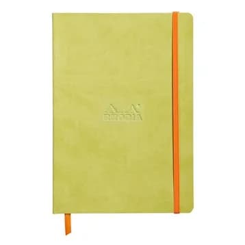 Rhodiarama soft A5 anise ruled ivory – RHODIA