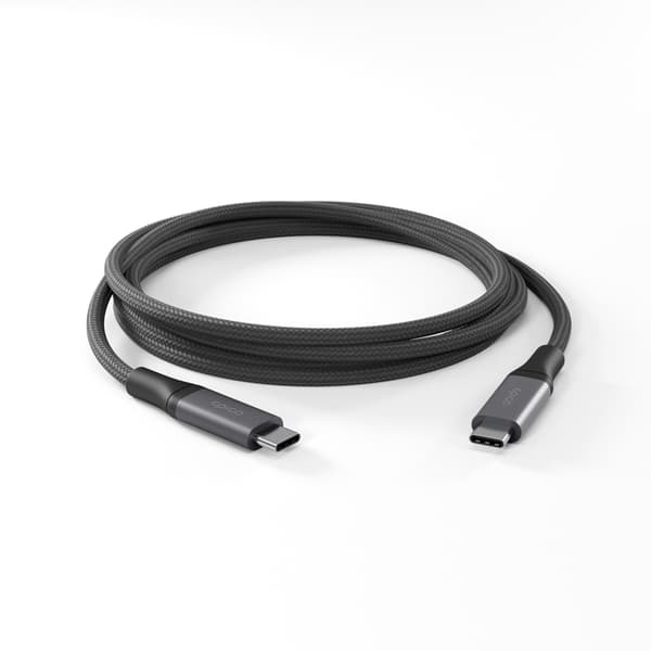Epico UltraLink EC48 USB-C -kaapeli, 240 W, 1,5 m, musta