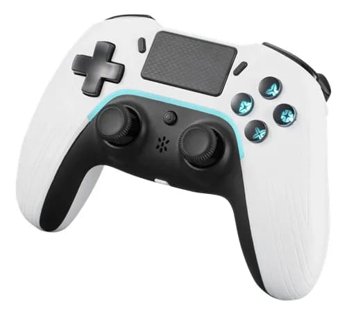 Deltaco Gaming bluetooth controller, valkoinen (PS4/PC/Android/iOS)