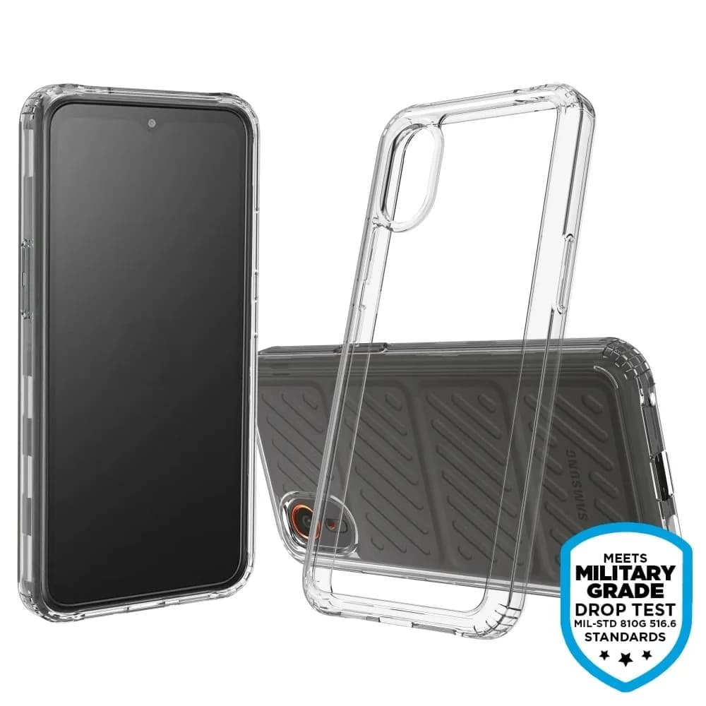 Screenor Bumper Galaxy Xcover 7 -suojakuori, Läpinäkyvä – SCREENOR