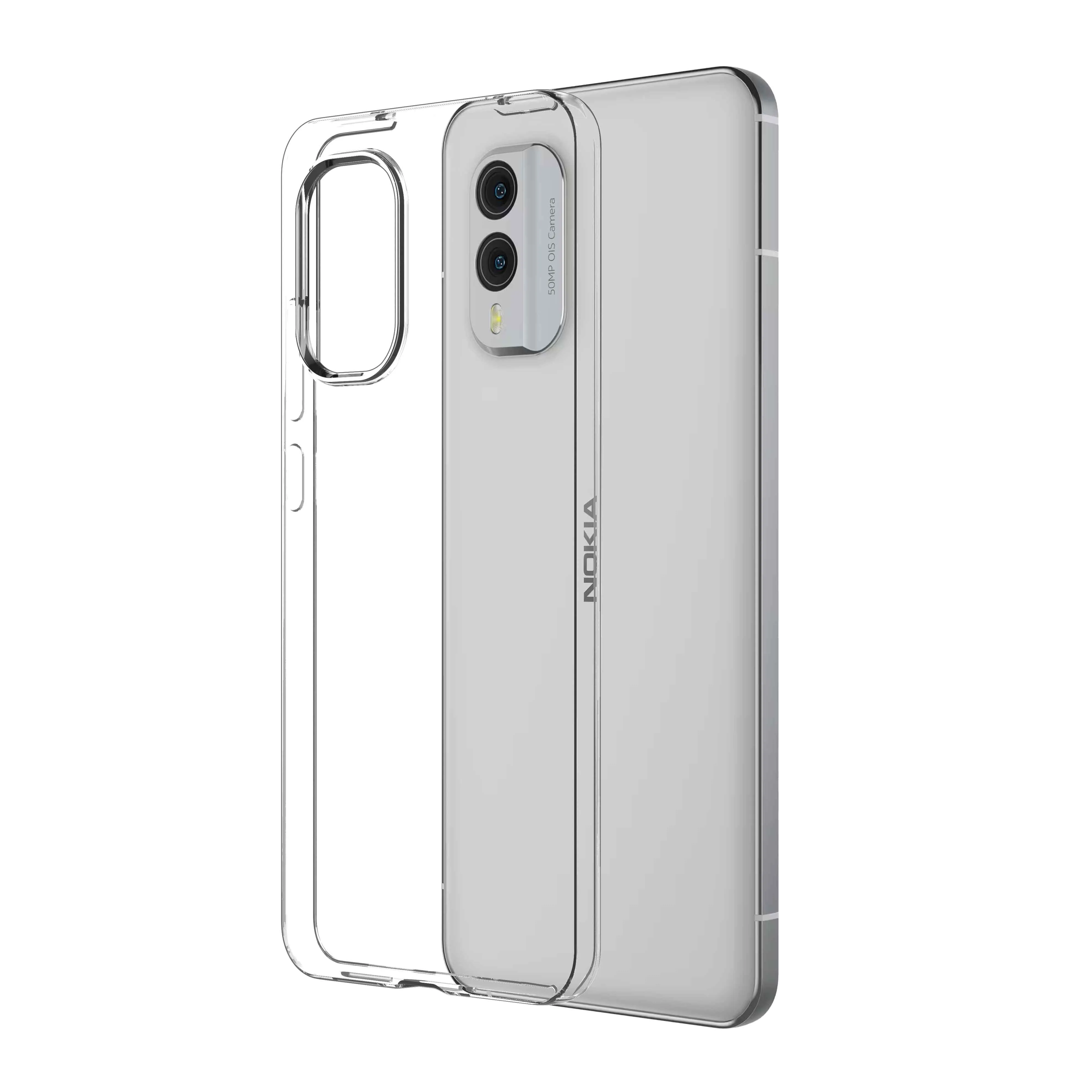 Insmat Crystal Cover, Nokia X30 -suojakuori, Läpinäkyvä – Insmat