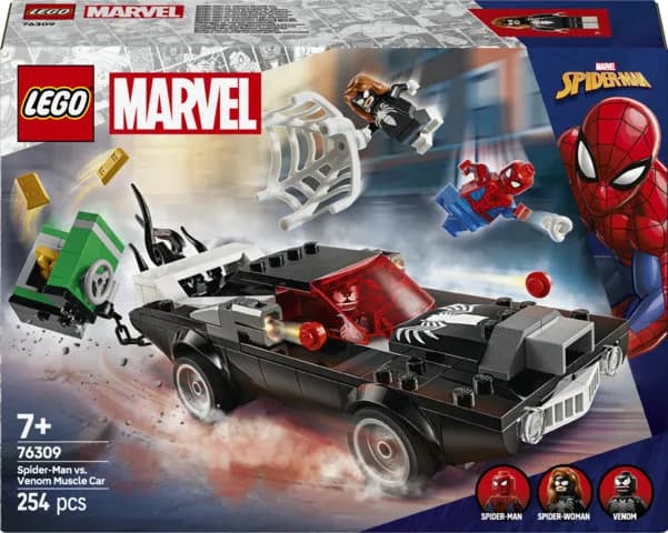 LEGO Marvel Spider-Man vastaan Venom-muskeliauto 76309 – LEGO