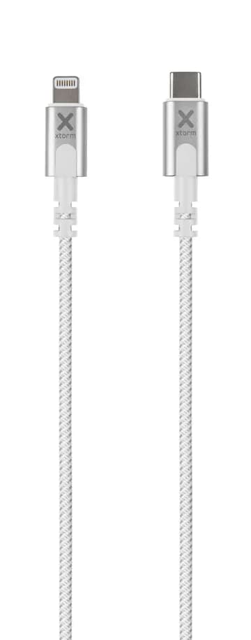 Xtorm Original CX2030 USB-C – Lightning -kaapeli, 1 m, valkoinen