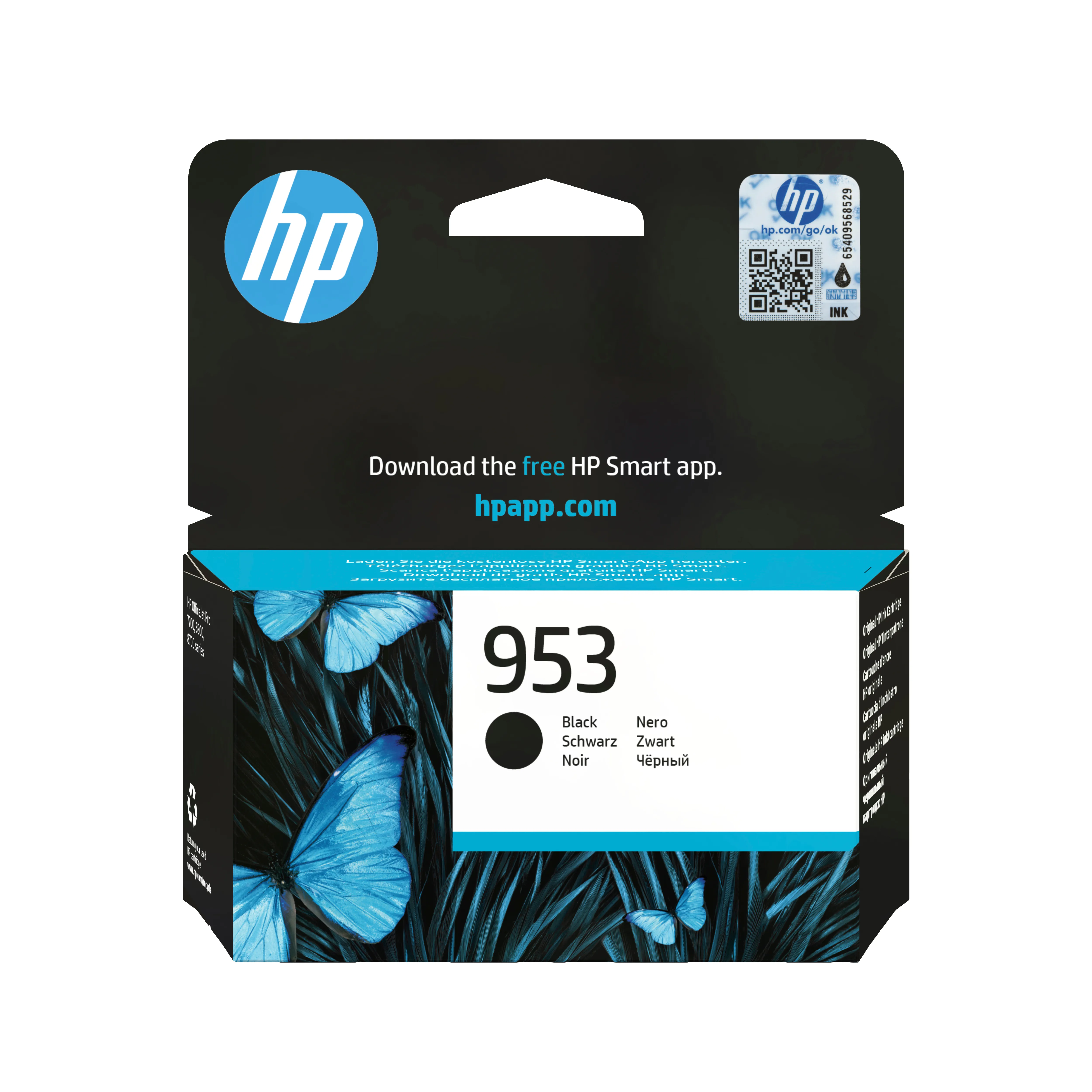 HP 953 -mustekasetti, 23.5 ml, musta