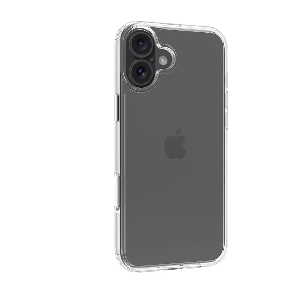 Screenor Bumper, iPhone 16 Plus -suojakuori, Läpinäkyvä – SCREENOR